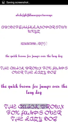 Color Fonts #5 android App screenshot 2