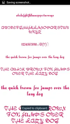 Color Fonts #5 android App screenshot 3